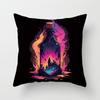 Fashion magic bottle pillowcase decoration printing square  car sofa fashion cushion cover 45*45cm home improvement