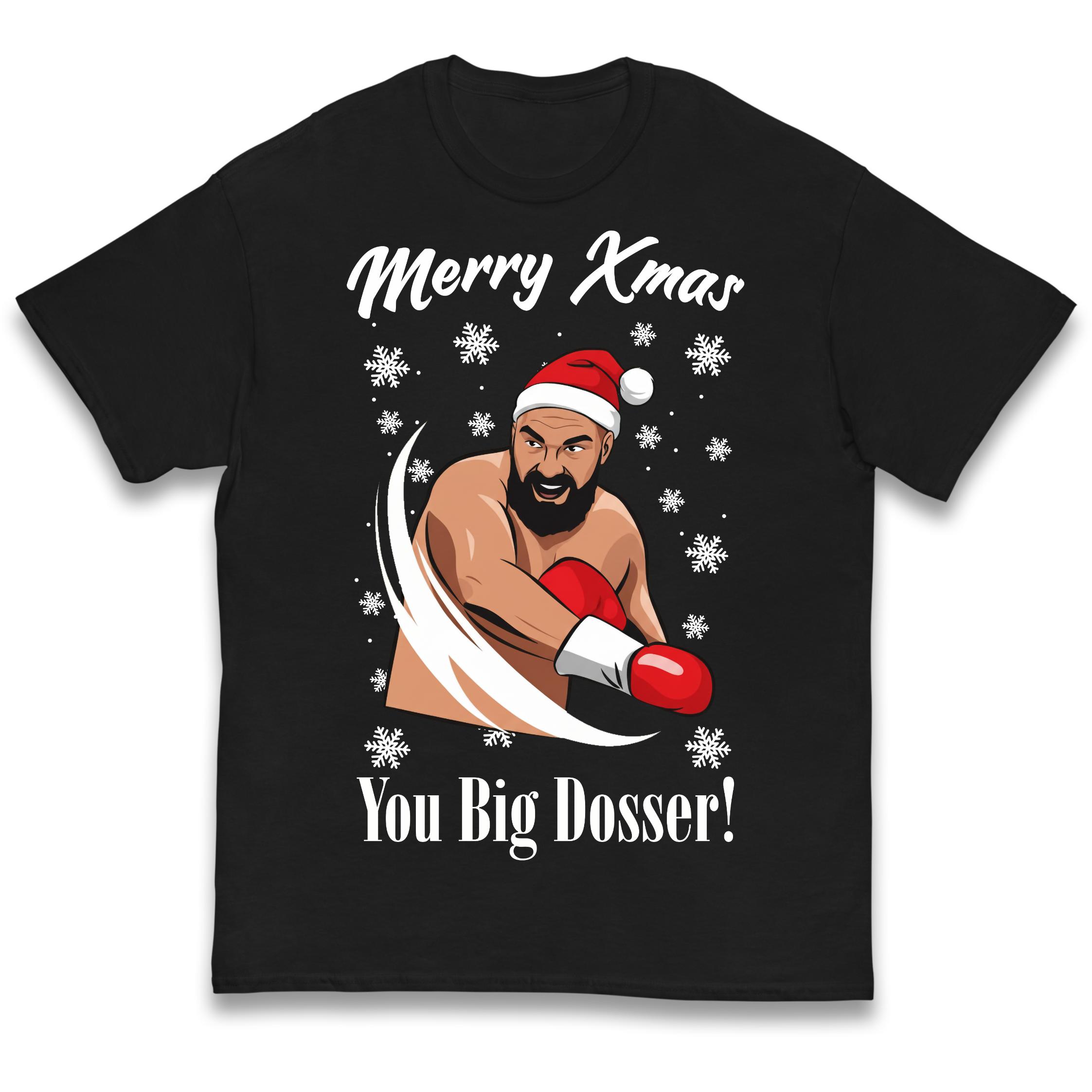 Tyson Fury Christmas Kids T Shirt 150