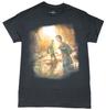 The Last of Us New Adult T-Shirt Joel  Ellie Looking Back In Water