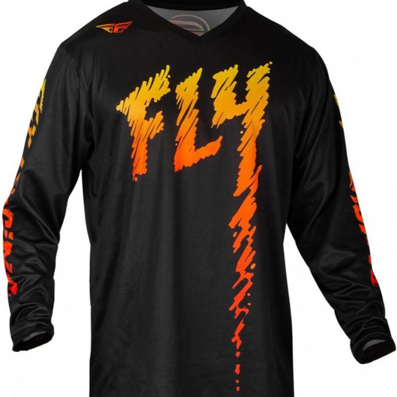 FLY Professioneller Herren Rennanzug Downhill T-Shirt Motorrad Schnelltrocknend Offroad Radfahren