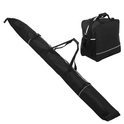 Nylon Snowboard Bag and Ski Boot Storage Bags Waterproof Carrying Travel Case Set