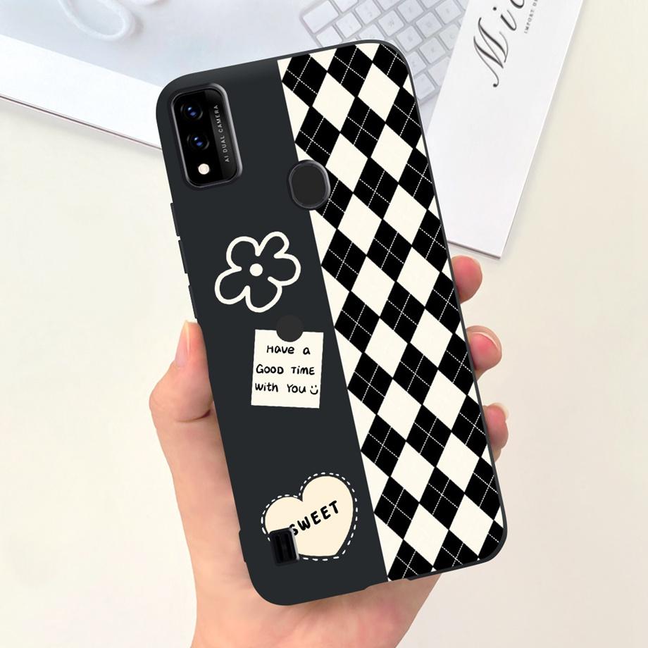 For ZTE Blade A51 A71 2021 Case Soft Silicone Bumper Cool Style Dragon Astronaut Cat Fundas ZTE A71 BladeA51 Housing Shockproof