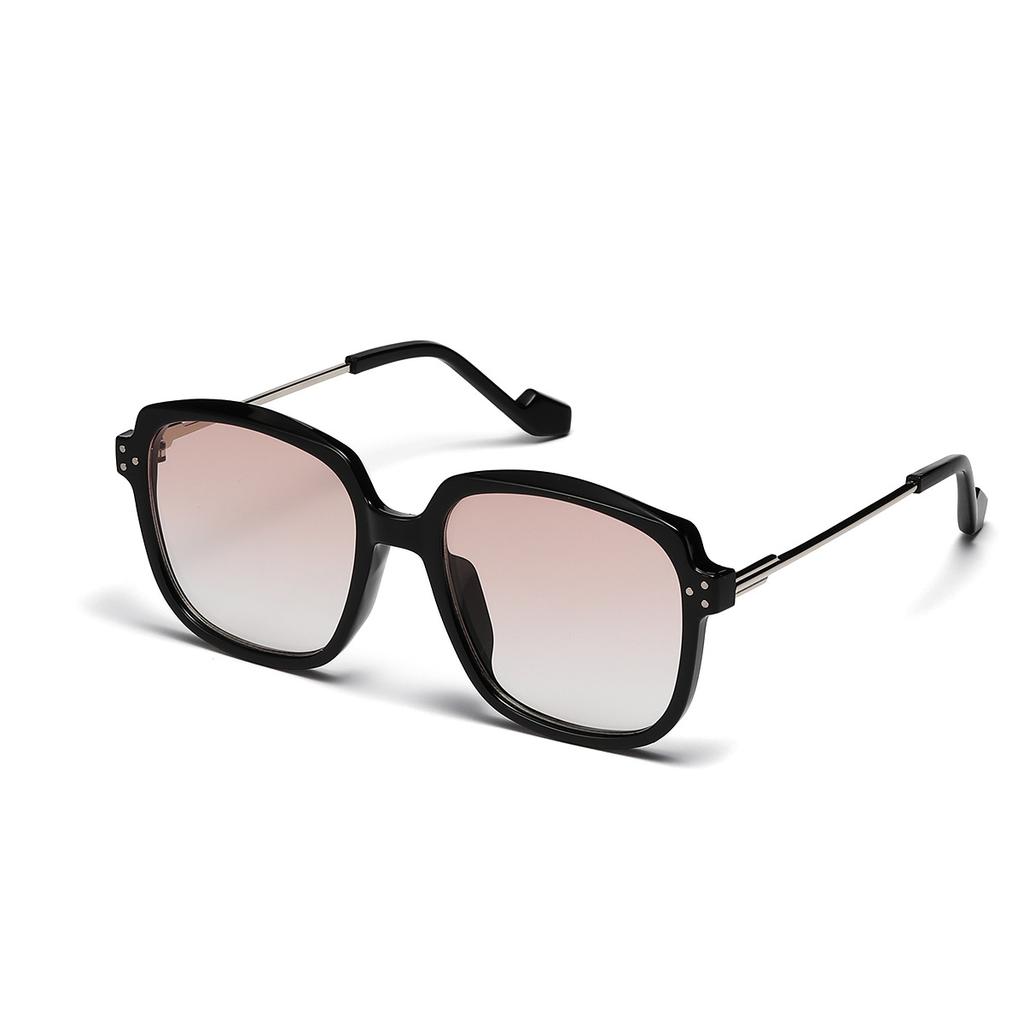 Women'S Square Sunglasses, Japanese And Korean Literary Texture Sunglasses, Men'S Semi-Metal Glasses Mixed Batch
