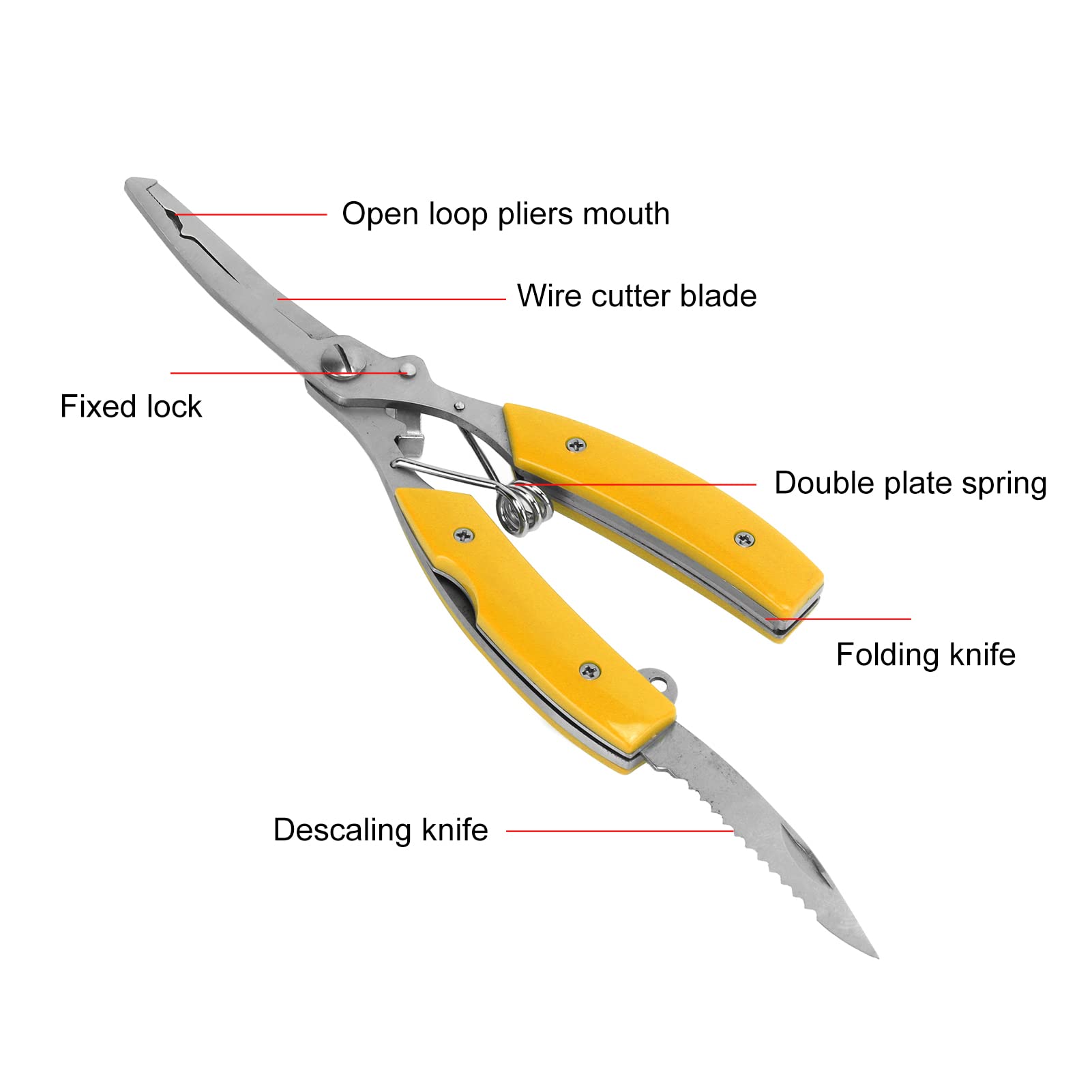 Рыболовные ножницы из нержавеющей стали — фото 9