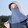 Dustproof Ice Silk Mask UV Protection UV Protection Veil Summer Sunscreen Face Cover  Fishing