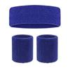 Exercise and fitness cycling basketball badminton breathable and sweat-absorbent headband hand protection wrist protection headband set