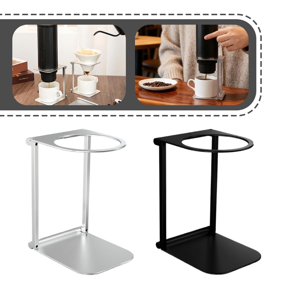 Foldable Coffee Drip Holder Aluminum Alloy Support Stand For Wireless Electric Portable Espresso Coffee Machine Accessories
