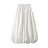 New High Waist Slimming Bud Lantern Dress Skirt Midi Skirt