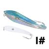 4.06 Inch Fishing Bait 3D Fish Scale Metal Sequin Bait Jig Lure Deep Sea Lure  Trolling Fishing