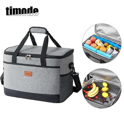 Large-Capacity Waterproof Insulated Picnic Bag - Thickened Oxford Cloth for Outdoor Use