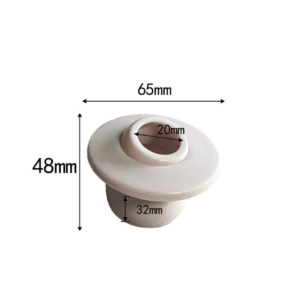 360 Degree Water Spray Nozzle for Spa Pool Bath Tub with For 40mm Pipe Support and 20mm Push In Jet Fitting Design