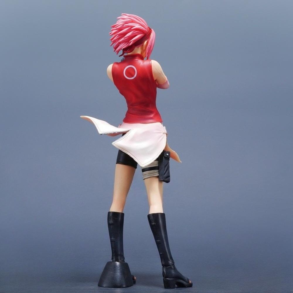 27.5cm/10.83in Anime NARUTO Figure Haruno Sakura Action Figures Pvc Statue Desktop Ornamen Collection Model Playthings Gifts