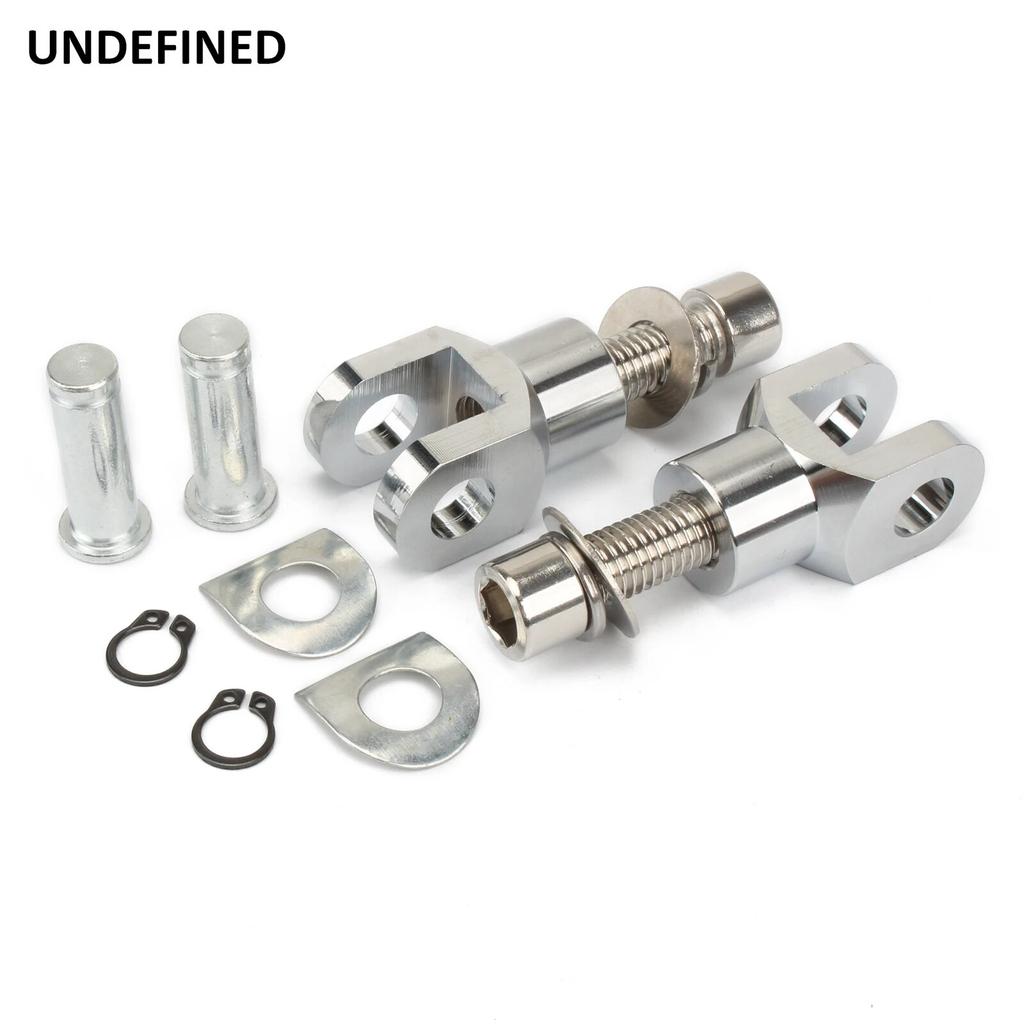 Motorcycle Foot Pegs Footrest Supports Mount Clevis Hardware Kit For Harley Softail FXST Low Rider Super Glide FXR FX 39mm Black