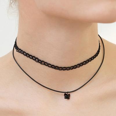 FANTASTIC PLANET Butterfly Layered Choker