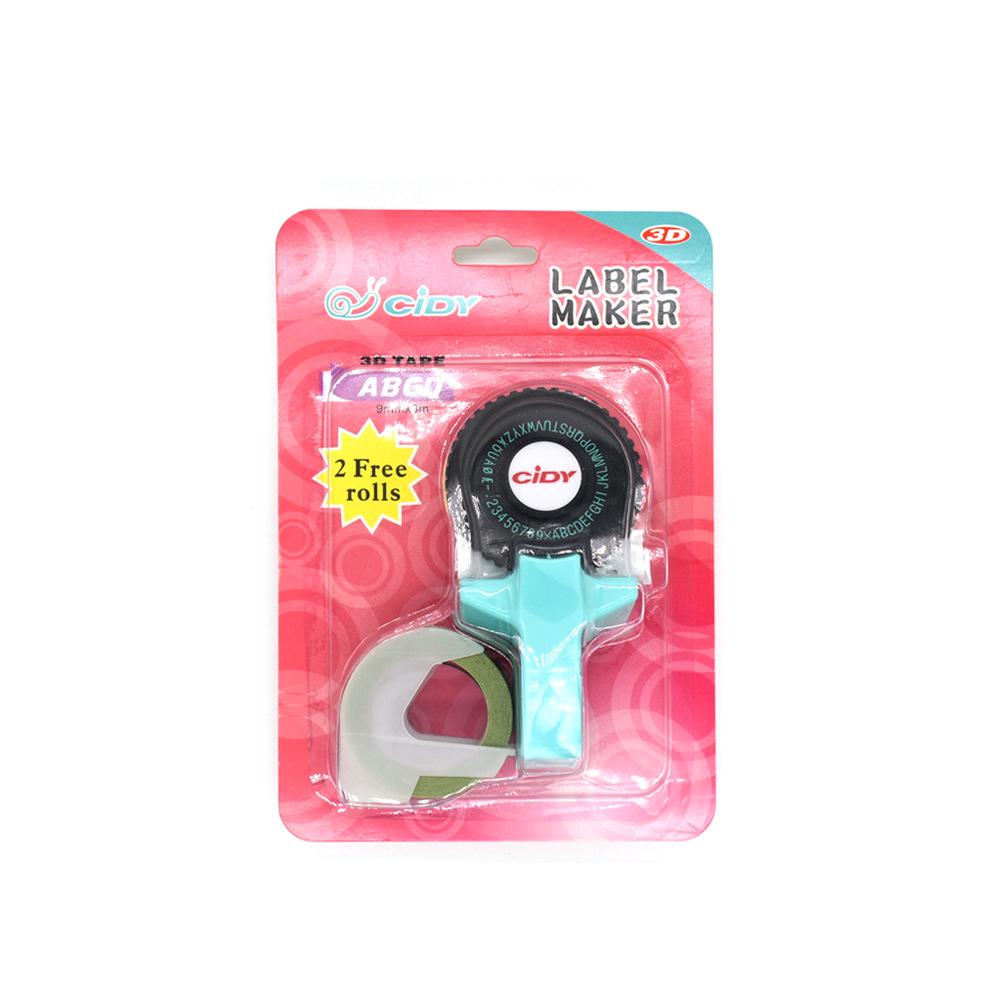 TikTok Xidi C101 Mini Manual Label & Embossing Machine with Decorative Tape and Engraving Capabilities.