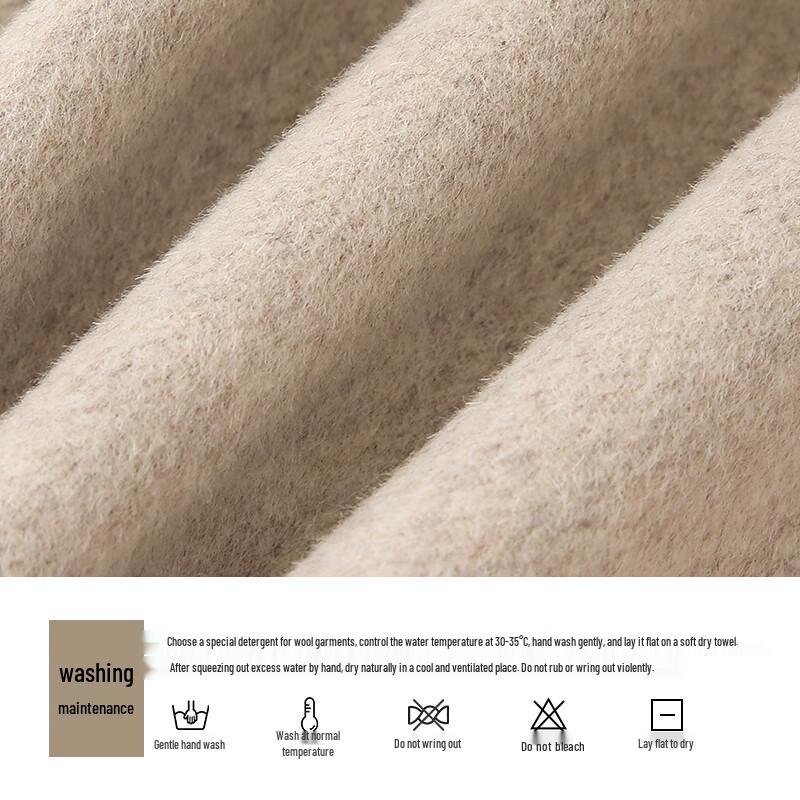 Elva' Island Women's Double-Faced Wool Coat