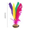 Portable Colorful Feathers Sports Game Chinese Jianzi Foot Sports Kick Shuttlecock Sport Training