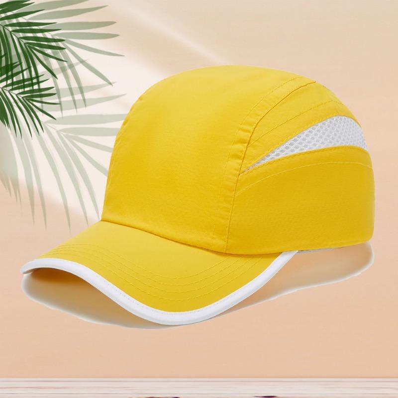 Quick-drying Hat Embroidery Summer Men's and Women's Light and Breathable Cap Shading