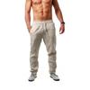 Men's Solid Color Drawstring Hip Hop Cotton Linen Casual Pants (Summer 2025)