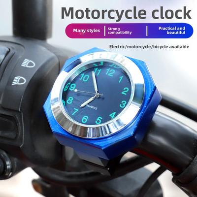 Motorcykel Bil Tidsklocka Vattentät Tidtabell Mountainbike Elfordon Cykel Termometer Elektronisk Klocka Display