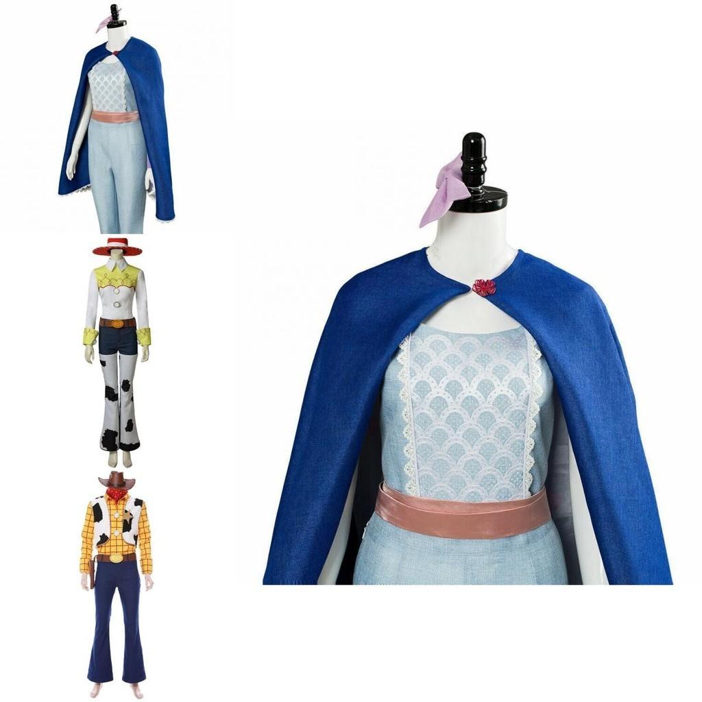 Get Ready For Adventure With Toy Story Woody Bo Peep Jessie Cosplay Stage Costumes