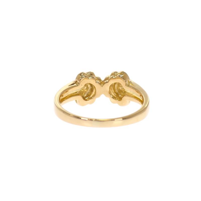 Dior  #10(JP Size) ring K18 yellow gold Women