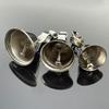 Fishing Rod Bells Spring Clip Signal Set of 5, Metal Bites Indicators Notice Accessory for Night Fishing, Shore Fishing and Rod Watch Use Daily