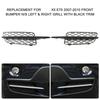 Replacement for BMW X5 E70 2007 2010 Front Bumper N S Left & Right Grill With Black Trim