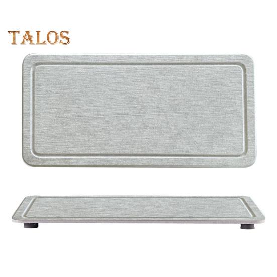 2Pcs Water Absorbing Stone Tray Quick Drying Diatomite Sink Coasters Anti-Slip Kitchen Sponge Holder Bathroom Vanity Trays