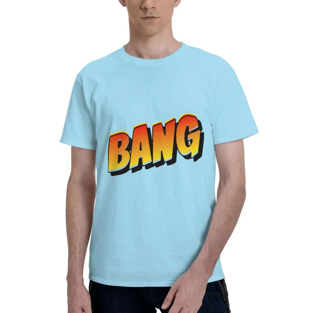 Bang Bang Streetwear Koszulka Vintage T-shirt Koszulka Wędkarstwo Ubrania Anime Odzież Męska Codzienna Bawełna Cztery Pory Roku Codzienne Góry
