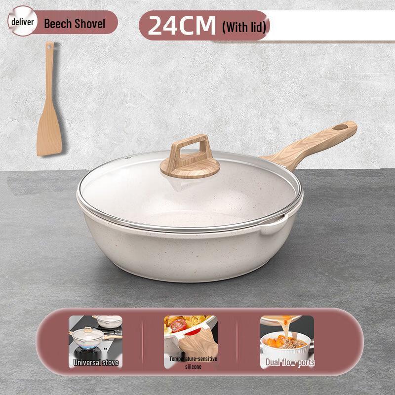 Lilang Maifan Stone Non-Stick Multi-functional Wok