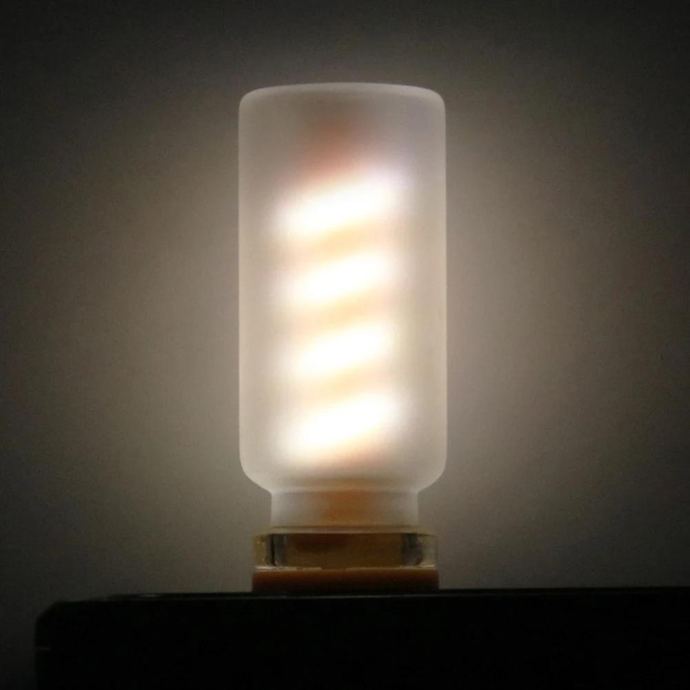 Frosted USB LED Filament Touch Dimming Bulb 5V Retro LED Edison Bulb Night Light Camping Decorative Lighting Plug-and-Play