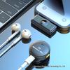 Magnetic Wireless Lavalier Microphone Set with Noise Reduction for Live Streaming & Video Recording
