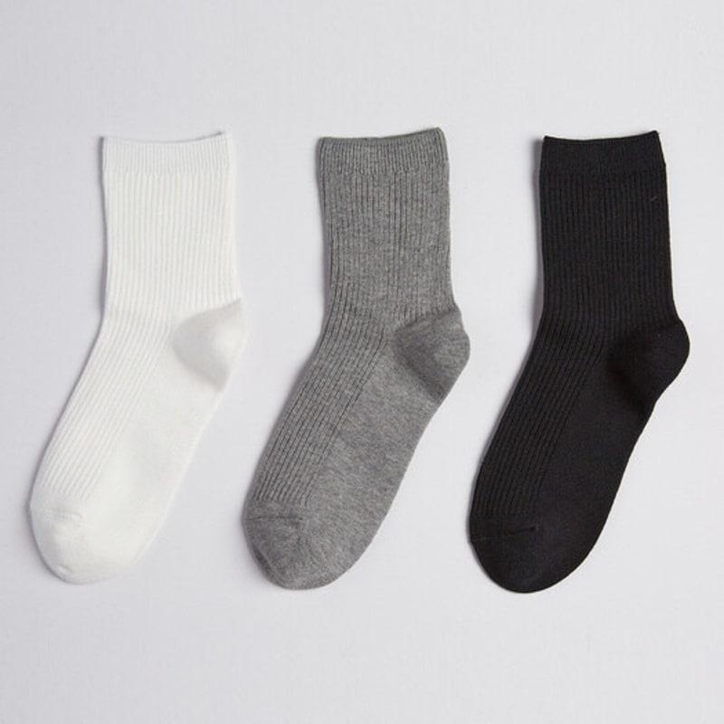HUGDAY Standard Cotton Quarter Socks