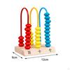 Abacus Toy Math Counting Bead Hand Eye Coordination Counters Toys Wooden for