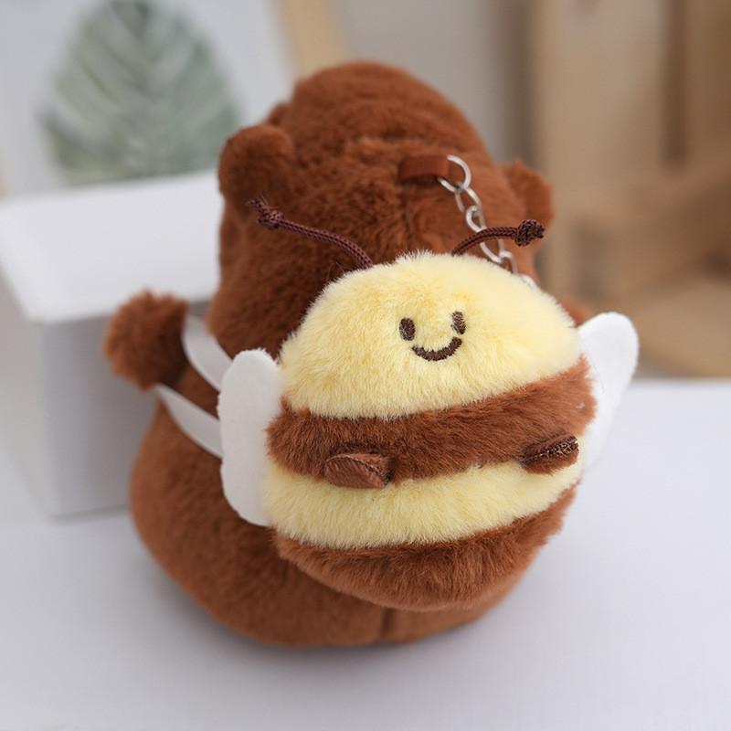 Charming Capybara Plush Keychain Soft Toy In Various Designs Ideal For Collectors And Gift Givers