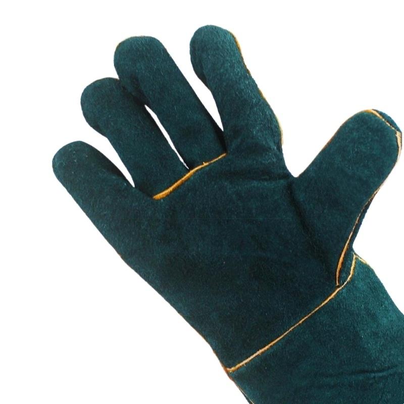 Anti-Bite Safety Gloves Leather Pets Grip Biting Protective Gloves for Catch Dog Cat Reptile Animal Grasping Training Gloves