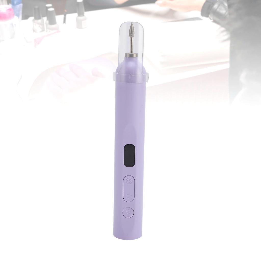 2 in 1 Electric Nail Drill and Nail Lamp Portable Multifunctional Nail File NaMachine with Fast Curing Nail Light for Travel Business Trips