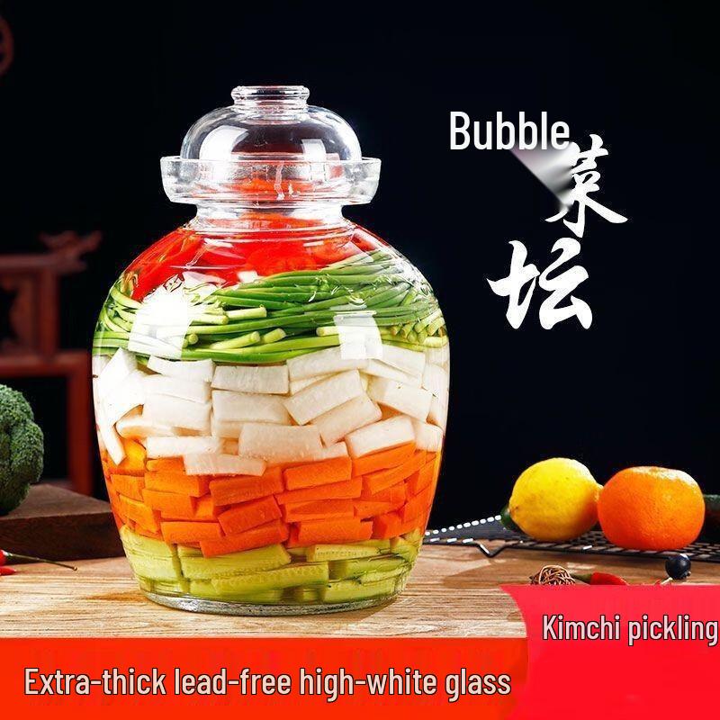 Mei Shang Yuan Glass Fermentation Pickle Jar