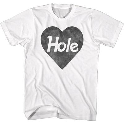 Hole Vintage Herz Logo Herren T-Shirt Unplugged Courtney Love Rockband Konzert