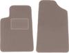 Beige Front Floor Mats For: Citroen C6 Sedan (2005-2012)