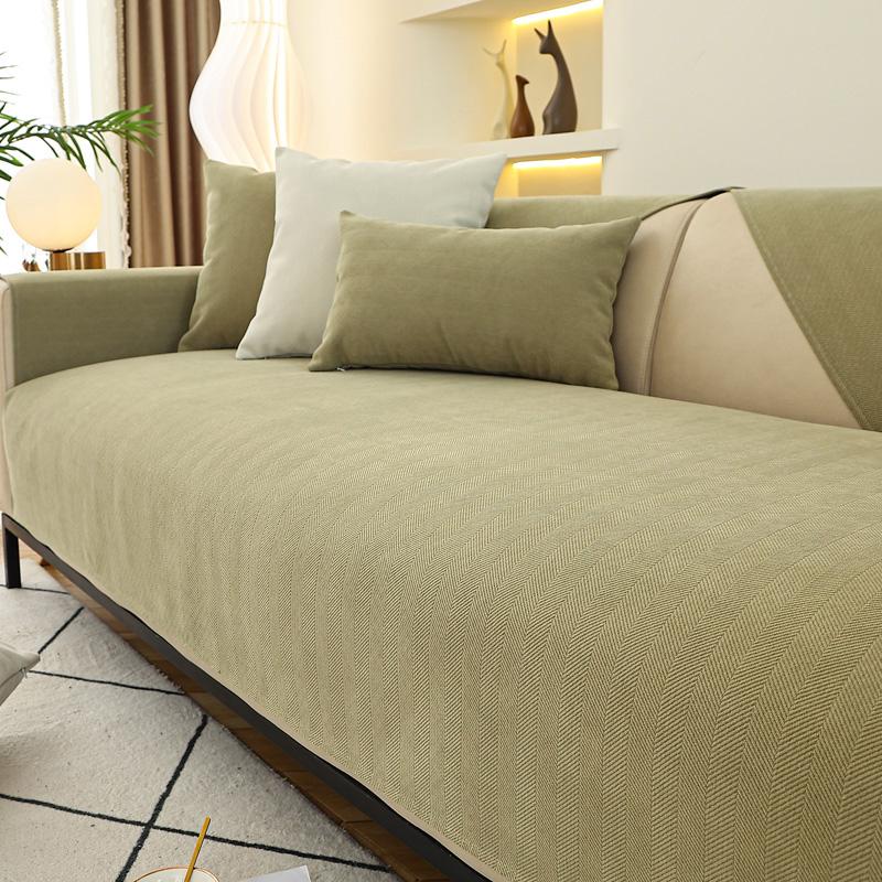 

Нескользящий чехол для дивана из синели: Универсальная, удобная для домашних животных и простая в уходе защита для дивана на все времена года 70x90cm