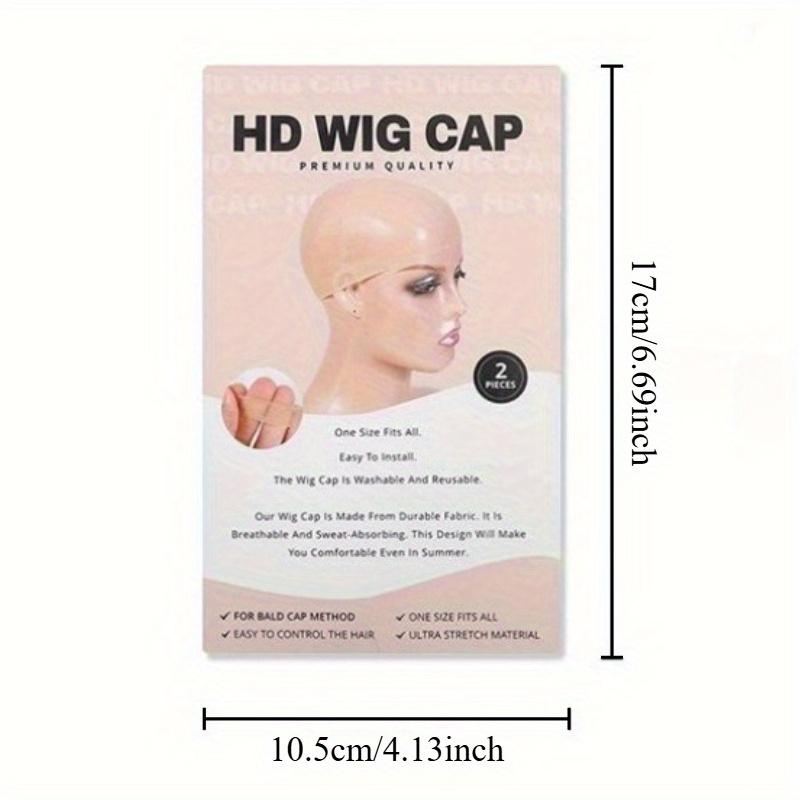 5 sztuk Czepek HD na perukę dla kobiet Niewidoczny Ultracienki Elastyczny Czepek typu stocking na peruki typu lace front Czepek na perukę typu sheer