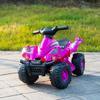 6V Kids Ride-On ATV, Electric Quad with Music, Battery-Powered 4 Wheeler for Toddlers & Children, Magenta