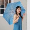Nifty Colors Folding Penguin Mini 2496BL Umbrella, Light-Blocking 2-Side