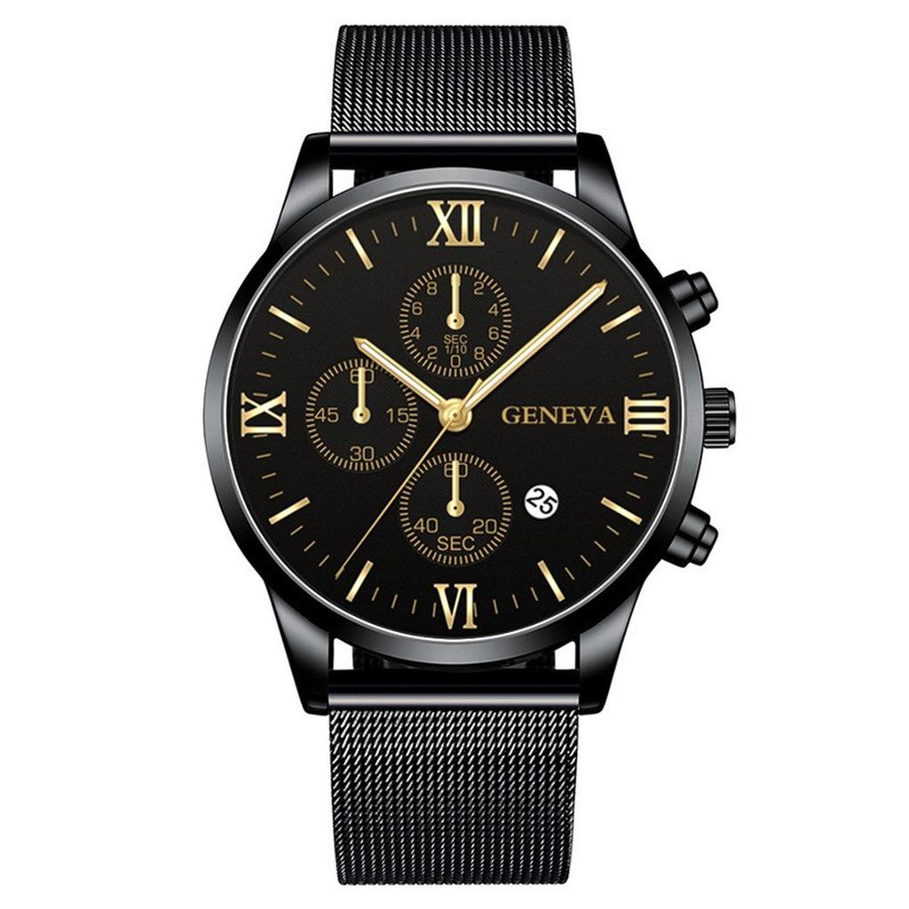 Men's Waterproof Luminous Running Alarm Clock Watch