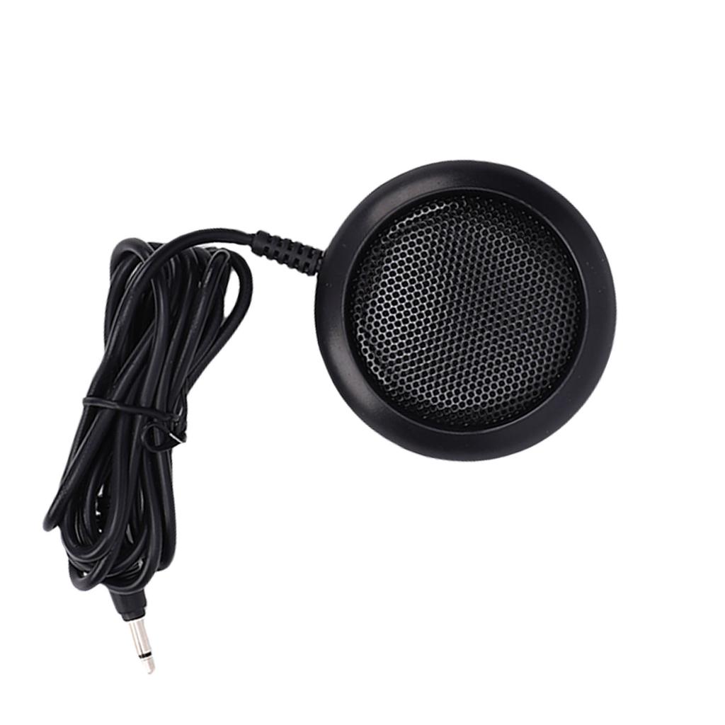 Car Radio External Speaker Fit for   FT-1802M FT-1807M FT-1900R FT-1907R FT-7800R Round 3.5mm Plug 1W CB External Speaker