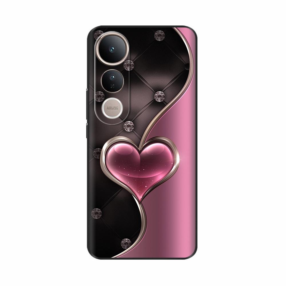 For Vivo V50 Lite Case Cute Cartoon Painted Phone Case For Vivo V50 Lite 4G 5G Protection Shockproof Shell Back Cover Protection