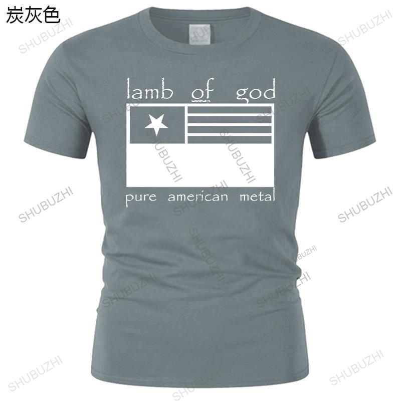 new arrived High Quality casual tshirt Brand Clothing Lamb of God summer teeshirt plus size loose style tops drop shipping