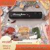 Compact Automatic Vacuum Sealer for Home Food Storage and Preservation